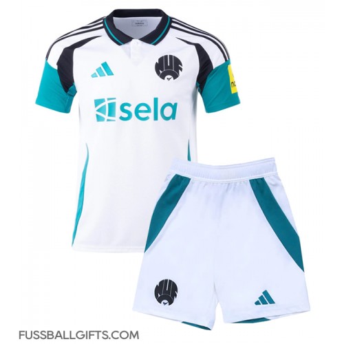 Newcastle United Fußballbekleidung 3rd trikot Kinder 2024-25 Kurzarm (+ kurze hosen)